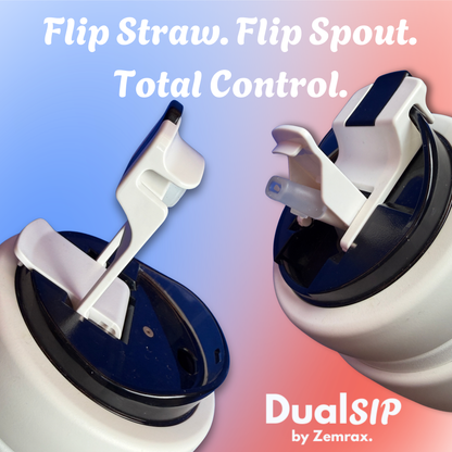 Zemrax - DualSIP 850ml Two in One Drink Tumbler