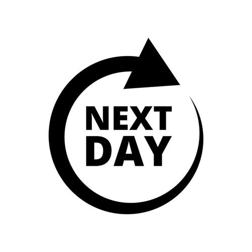 Next Day Delivery (if ordered before 12:00pm) Shipping Starts 15th August